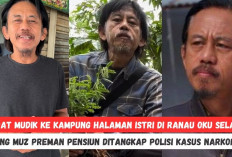 Sebelum Ditangkap Polisi, Kang Mus Preman Pensiun Sempat Mudik ke Kampung Istri di Ranau OKU Selatan