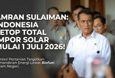 Setop Impor 5 Juta Ton Solar, Mentan Amran Targetkan Indonesia Mandiri Energi Juli 2026
