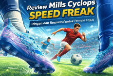 Mills Cyclops Speed Freak: Sepatu Bola Super Tipis untuk Sensasi Sentuhan Maksimal, Ini Kelebihannya