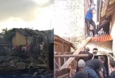 Habis Semua Nah! 19 Rumah Ludes Terbakar di Gandus, 4 Rumah Ikut Terdampak