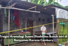 Tragis! Kronologi Suami Disabilitas Bunuh Istri di Banyumas Karena Cemburu