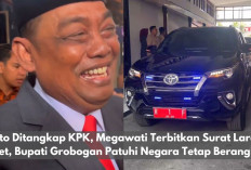 Hasto Ditangkap KPK, Megawati Terbitkan Surat Larang Retret, Bupati Grobogan Patuhi Negara Tetap Berangkat! 