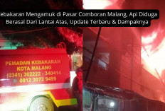 Kebakaran Mengamuk di Pasar Comboran Malang, Api Diduga Berasal Dari Lantai Atas, Update Terbaru & Dampaknya