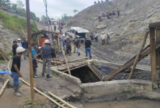 Update Pencarian 2 Penambang yang Hilang Tertimbun Galian Batu Bara di Desa Pamubulan Masih Terus Dilakukan..