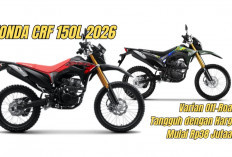 Honda CRF 150L 2026, Varian Off-Road Tangguh dengan Harga Mulai Rp38 Jutaan