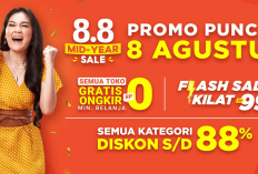 18 Kode Voucher Shopee Hari Ini 8.8 Sale Diskon Kilat Rp50.000, Spesial Potongan Harga Live Rp100 Ribu Lho...