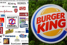 Teruskan! Selain Burger King, Ini Dia 144 Produk-Pro Israel yang Harus Diboikot