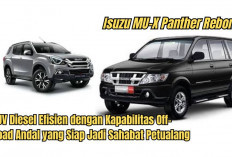 Isuzu MU-X Panther Reborn, SUV Diesel Efisien dengan Kapabilitas Off-Road Andal yang Siap Jadi Sahabat Petuala