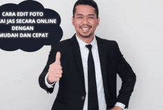 5 Cara Edit Foto Pakai Jas Bisa Jadi Jalan Ninja Mager ke Studio! Online Aja Gratis, Cukup Satu Klik Aja Lho..