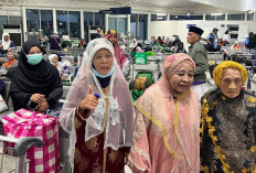 Embarkasi Makassar Buka Kepulangan Jamaah Haji dari Tanah Suci, 4 Kloter Langsung ke Indonesia