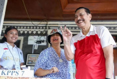 Ditanya Peluang Kembali Jabat Menteri Jika Prabowo – Gibran Menang, Luhut Jawab Begini Usai Nyoblos di Bali!
