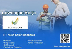 PT Nusa Solar Indonesia Rekrutmen Pegawai, Untuk 6 Posisi Lulusan D3 dan S1, Buruan Cek Disini Max Usia 35th..
