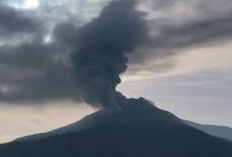 Gunung Lewotobi Laki-Laki Meletus, Lontaran Abu Vulkanik dan Pijaran Api Capai 1 Kilometer, Waspada Susulan!