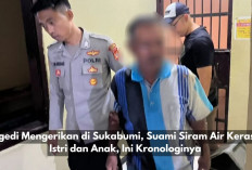 Tragedi Mengerikan di Sukabumi, Suami Siram Air Keras ke Istri dan Anak, Ini Kronologinya