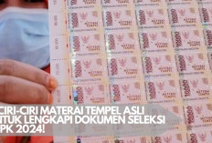 Jangan Salah Pakai! Ini 11 Ciri-ciri Meterai Tempel Asli untuk Kelengkapan Dokumen Seleksi PPPK 2024