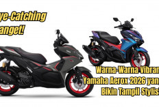 Eye-Catching Banget! Ini Warna-Warna Vibrant Yamaha Aerox 2026 yang Bikin Tampil Stylish
