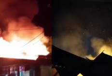 Kebakaran Hebat Pabrik Styrofoam di Panongan Tangerang, 5 Unit Pemadam Dikerahkan!