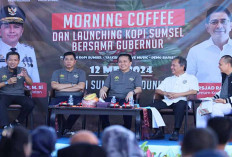 Pj Gubernur Sumsel Agus Fatoni Launching Kopi Sumsel