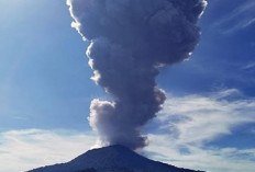 PVMBG: Gunung Ibu di Maluku Utara Alami Erupsi, Kolom Abu Capai 700 Meter, Masyarakat Diimbau Waspada!