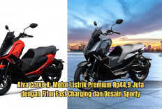 Alva Cervo X: Motor Listrik Premium Rp44,9 Juta dengan Fitur Fast Charging dan Desain Sporty
