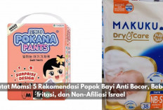 Catat Moms! 5 Rekomendasi Popok Bayi Anti Bocor, Bebas Iritasi, dan Non-Afiliasi Israel