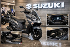Suzuki Burgman Street 125 EX: Punya Dek Kaki Luas dan Bagasi Jumbo, Cocok Buat Harian