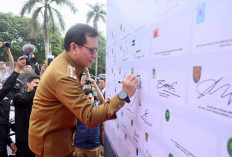 Deklarasi Pilkada Damai 2024, Pj Gubernur Elen Setiadi Ajak Masyarakat Tetap Jaga Kondusifitas Daerah