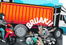 Innalillahi! 1 Orang Meninggal Dunia Akibat Kecelakaan Truk vs Sepeda Motor di Bekasi