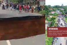 Jalan Lintas Sumatera Jambi-Sumbar di Bungo Terputus Akibat Amblas, Ini Jalur Alternatif yang Disarankan