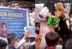 Warga Rohingnya di Pekanbaru Gelar Demo Bikin Netizen Geram, Tuntut Bantuan Tunai hingga Penddikan Gratis