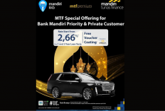 Spesial Premium! Kredit Mobil dengan Bunga Rendah 2,66 Persen dan Tenor Hingga 3 Tahun Hanya di MTF