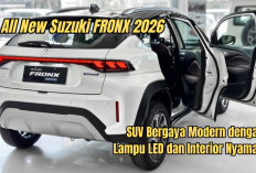 All New Maruti Suzuki FRONX 2026, SUV Bergaya Modern dengan Lampu LED dan Interior Nyaman