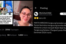 Panas! Nikita Mirzani Kritik Pedas Marshel Widianto, Usai Dipilih Partai Gerindra Jadi Wakil Wali Kota Tangsel