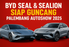Awas Kepincut! BYD Seal dan Sealion Tampil Gagah di Palembang AutoShow 2025, Desain Mewah dan Mesin Cepat