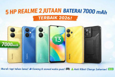 Rekomendasi HP Realme 2 Jutaan dengan Baterai 7000 mAh, Pilihan Paling Tahan Lama dan Anti Ribet Charge!