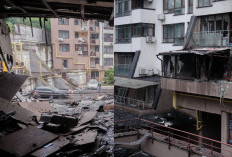 Rusia Ngamuk! Ukraina Dibombardir Sepanjang Malam, 420 Drone dan Rudal Hipersonik!