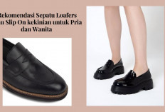 4 Sepatu Loafers Kekinian Pria dan Wanita, Desain Simpel tapi Elegan dengan Style Slip On yang Eye Catching 