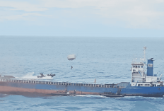 Prajurit Taifib AL Gugur Saat Menjalankan Latihan Terjun Payung Jelang HUT ke-80 TNI di Teluk Jakarta