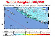 Gempa Bengkulu M6,3 Terasa hingga Sumsel, Ini Daftar Wilayah Terdampak!