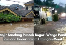 Banjir Bandang Puncak Bogor! Warga Panik, Rumah Hancur dalam Hitungan Menit