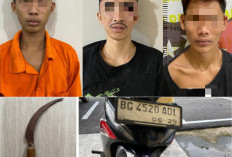 Begal Malam Tahun Baru Tertangkap, 3 Pria Bercelurit Rampas Motor Pelajar 