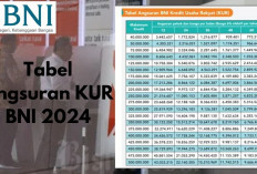 Tabel Angsuran KUR BNI 2024 Pinjaman Rp100 Juta, Bunga 6 Persen & Tenor Panjang, Yuk Cek Syarat dan Dokumennya