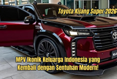 Toyota Kijang Super 2026, MPV Ikonik Keluarga Indonesia yang Kembali dengan Sentuhan Modern!