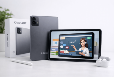 Infinix Xpad 30E Resmi di Indonesia! Tablet 4G Rp2 Jutaan dengan AI Tutor Kalahkan iPad A16, Worth It Banget?