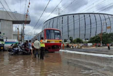 Banjir Rob Kembali Menerjang Sekitar JIS, Warga Jakarta Utara Siaga Banjir