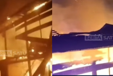 Dua Rumah Panggung di Dusun Ongko Wajo Ludes Terbakar, Diduga Akibat Korsleting Listrik