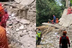 Bangunan Majelis Taklim Ambruk di Ciomas Bogor, 3 Tewas dan Puluhan Luka