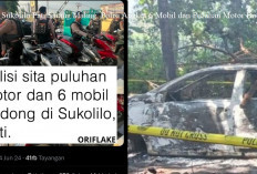 Bukti Sukolilo Pati Sarang Maling, Polisi Angkut 6 Mobil dan Puluhan Motor Bodong