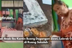 Viral! Anak Ibu Kantin Buang Dagangan Siswi, Labrak Guru di Ruang Sekolah