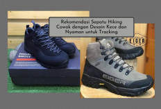 Anak Gunung Wajib Pake! 4 Sepatu Eiger Mendaki Terbaik dengan Desain Keren dan Nyaman Temani Tracking Kalian